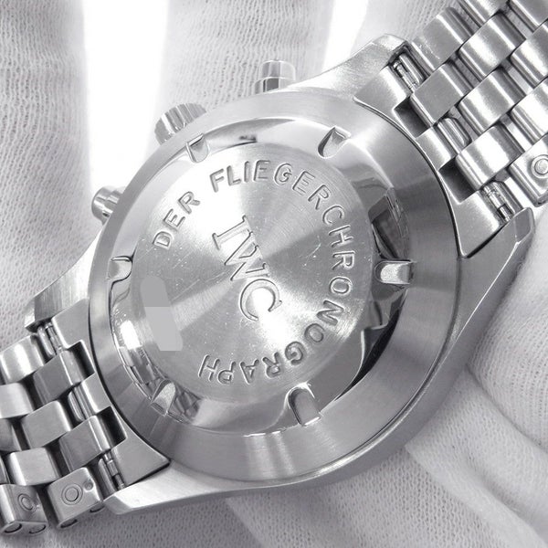 IWC スピットファイアー クロノグラフ オートマティック IW379502 腕時計 黒文字盤