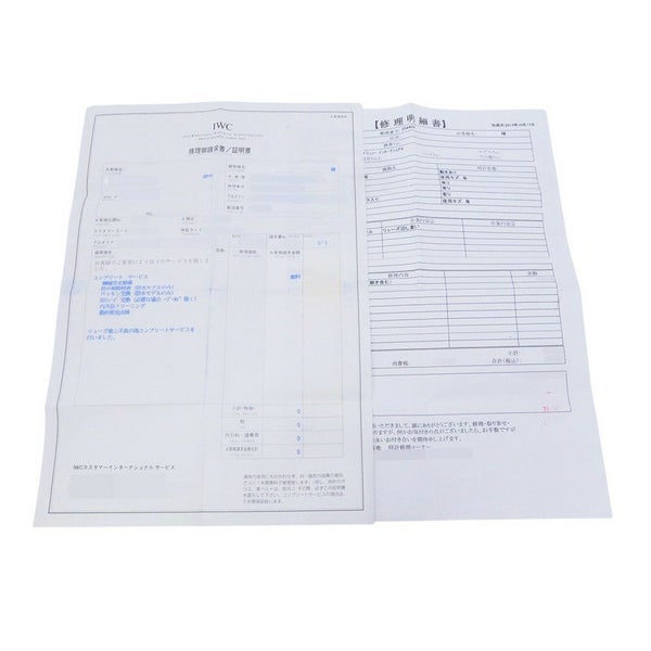 IWC スピットファイアー クロノグラフ オートマティック IW379502 腕時計 黒文字盤