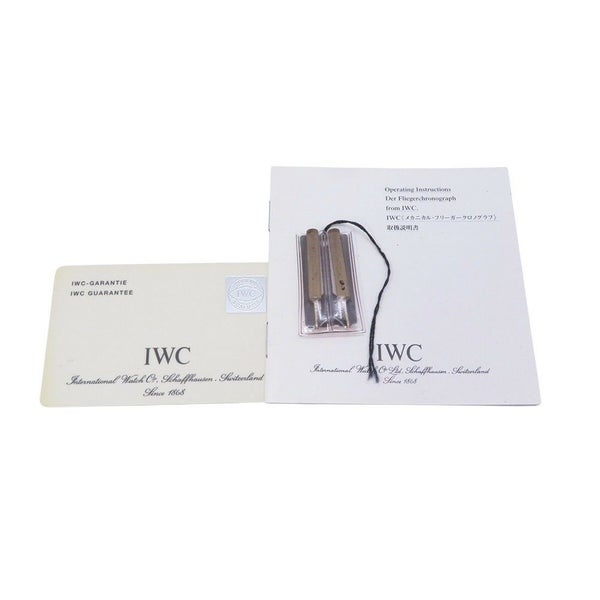 IWC スピットファイアー クロノグラフ オートマティック IW379502 腕時計 黒文字盤