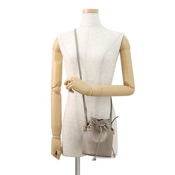 フェンディ ショルダーバッグ モン トレゾール ミニ レザー 8BS010 FENDI バッグ 2wayハンドバッグ