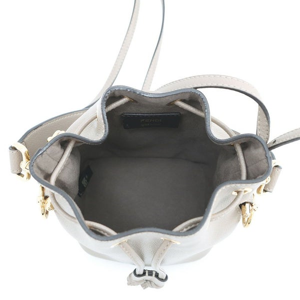 フェンディ ショルダーバッグ モン トレゾール ミニ レザー 8BS010 FENDI バッグ 2wayハンドバッグ