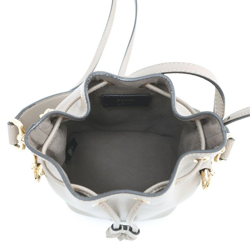 フェンディ ショルダーバッグ モン トレゾール ミニ レザー 8BS010 FENDI バッグ 2wayハンドバッグ