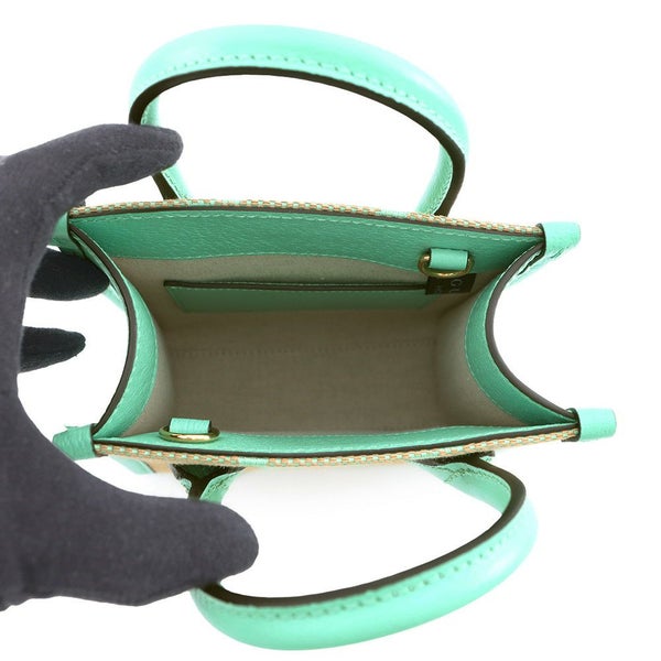 グッチ ハンドバッグ ジャンボGG キャンバス/レザー 671623 GUCCI バッグ 2wayショルダー ミニバッグ