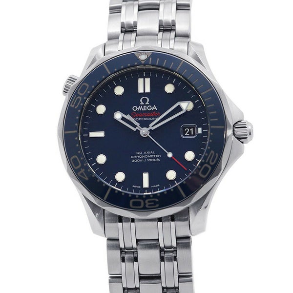 オメガ シーマスター300 コーアクシャル 212.30.41.20.03.001 OMEGA 腕時計 ブルー文字盤