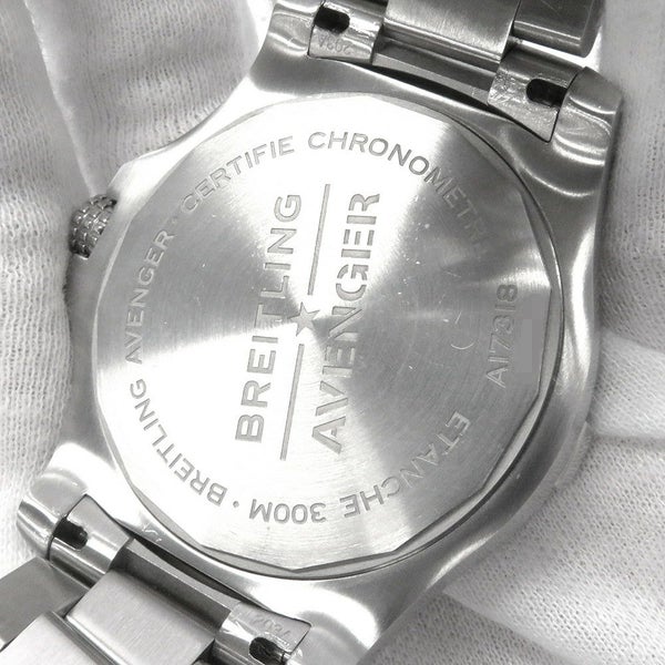 ブライトリング アベンジャー オートマチック 43 A17318 BREITLING 腕時計 ブルー文字盤