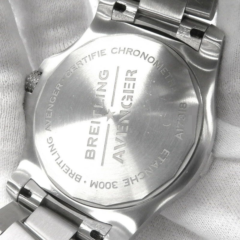 ブライトリング アベンジャー オートマチック 43 A17318 BREITLING 腕時計 ブルー文字盤