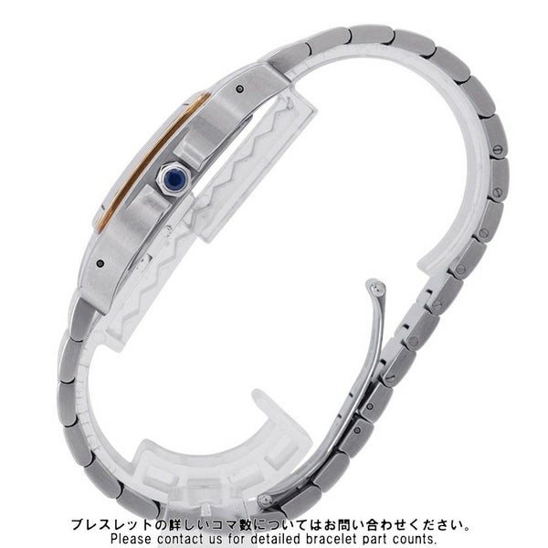 カルティエ サントス ガルベ XL W20099C4 Cartier 腕時計 白文字盤