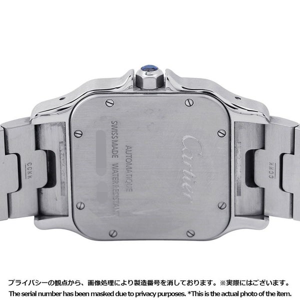 カルティエ サントス ガルベ XL W20099C4 Cartier 腕時計 白文字盤