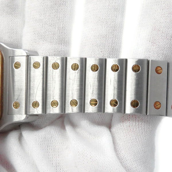 カルティエ サントス ガルベ XL W20099C4 Cartier 腕時計 白文字盤