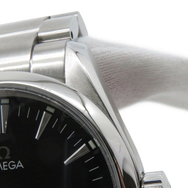オメガ シーマスター アクアテラ 2517.50 OMEGA 腕時計 ウォッチ メンズ クォーツ 黒文字盤