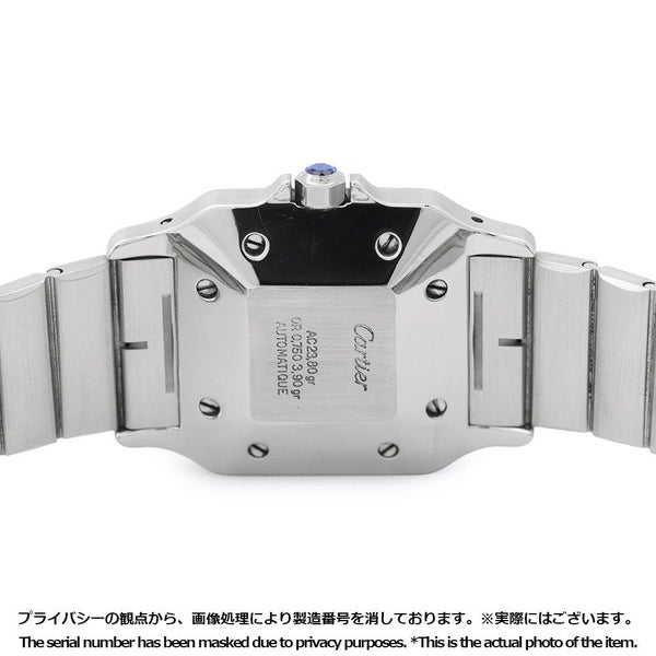 カルティエ サントスガルベ LM 1036288 SS/K18イエローゴールド Cartier 腕時計 白文字盤