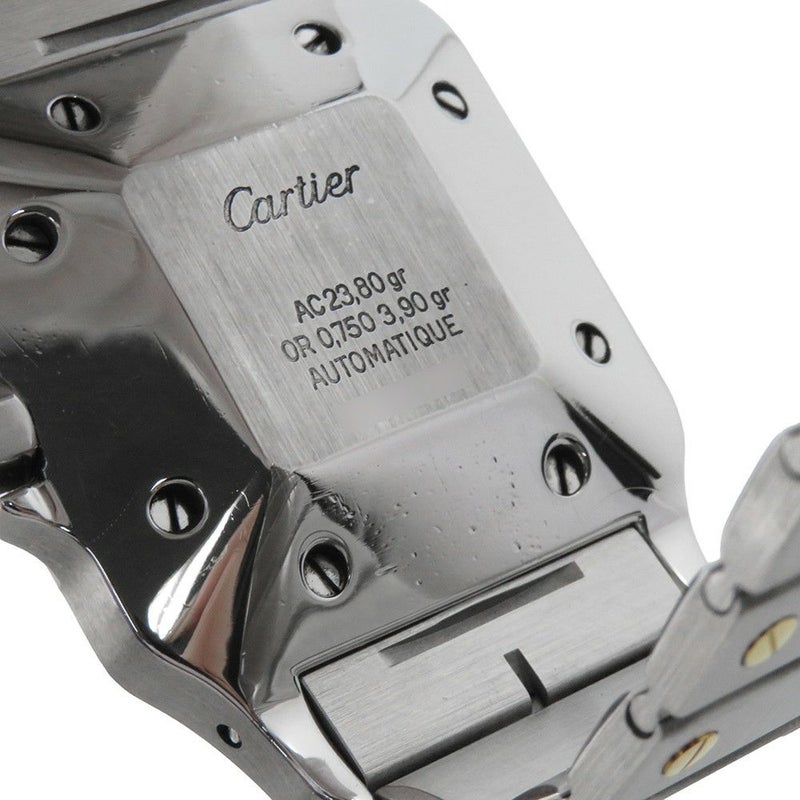 カルティエ サントスガルベ LM 1036288 SS/K18イエローゴールド Cartier 腕時計 白文字盤