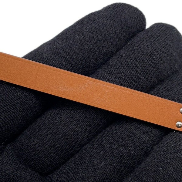 エルメス ブレスレット ケリー ドゥブルトゥール ジョーヌプッサン/シルバー金具 スイフト サイズT2 HERMES アクセサリー