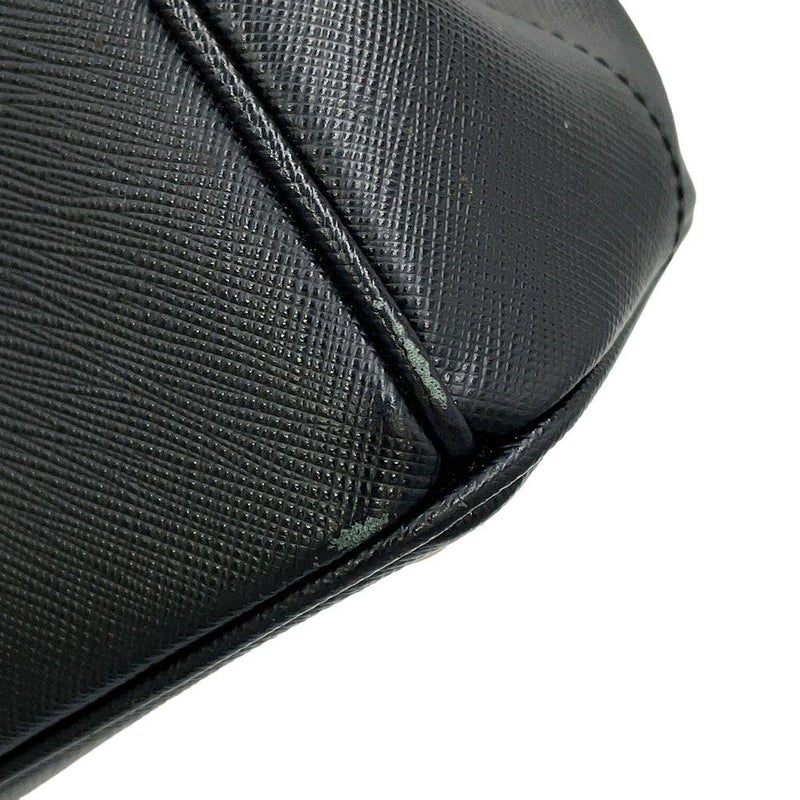 プラダ ハンドバッグ サフィアーノ ガレリア クロコダイル 1BA863 PRADA 2way 黒