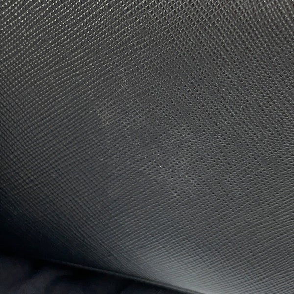 プラダ ハンドバッグ サフィアーノ ガレリア クロコダイル 1BA863 PRADA 2way 黒