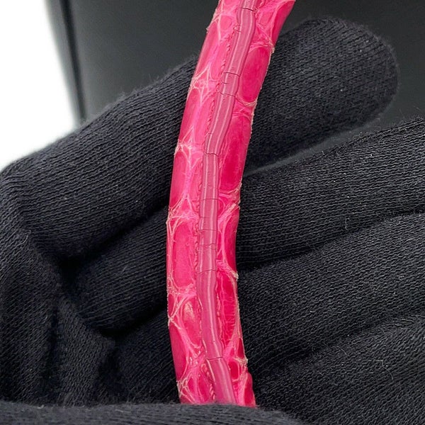 プラダ ハンドバッグ サフィアーノ ガレリア クロコダイル 1BA863 PRADA 2way 黒