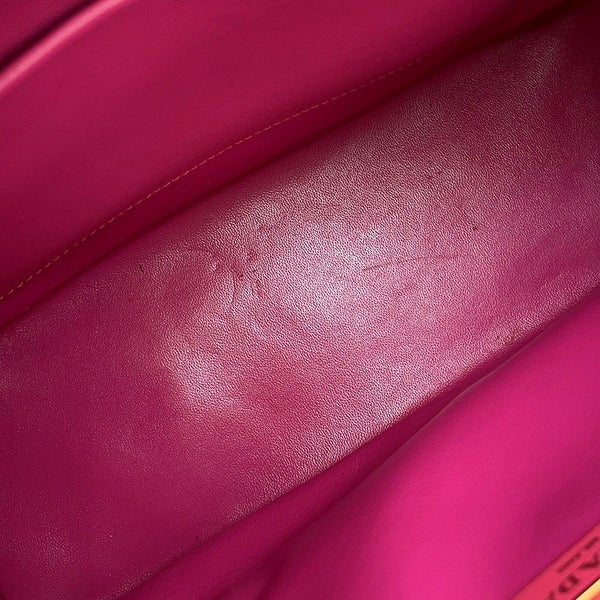 プラダ ハンドバッグ サフィアーノ ガレリア クロコダイル 1BA863 PRADA 2way 黒