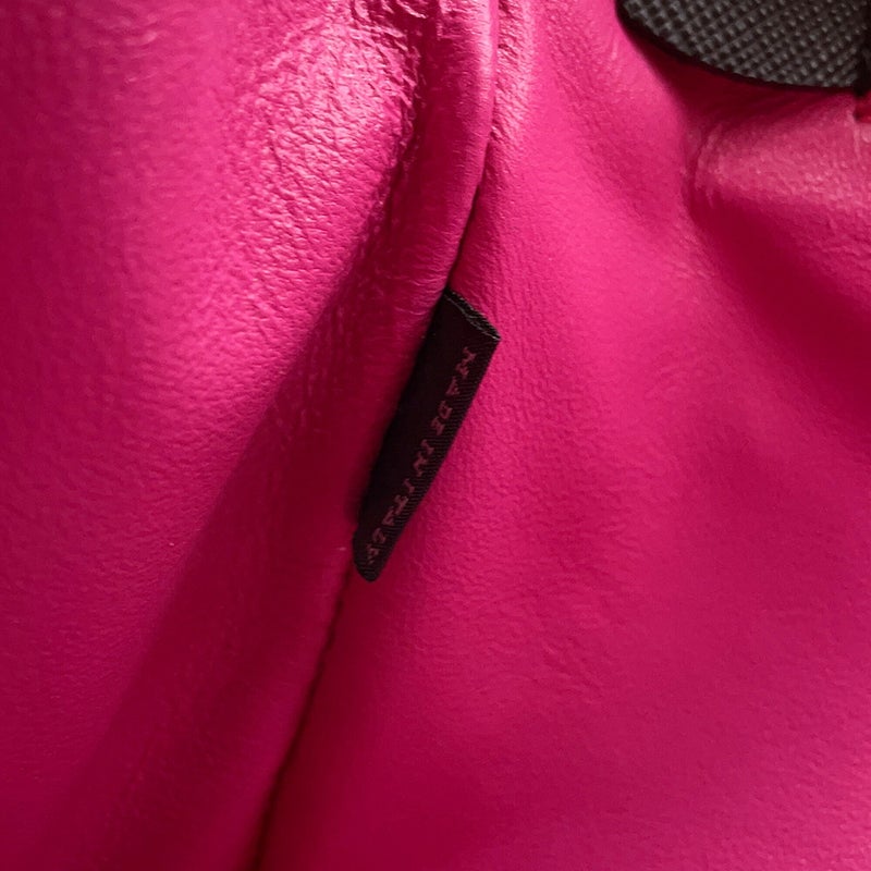 プラダ ハンドバッグ サフィアーノ ガレリア クロコダイル 1BA863 PRADA 2way 黒