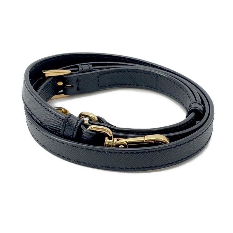 プラダ ハンドバッグ サフィアーノ ガレリア クロコダイル 1BA863 PRADA 2way 黒