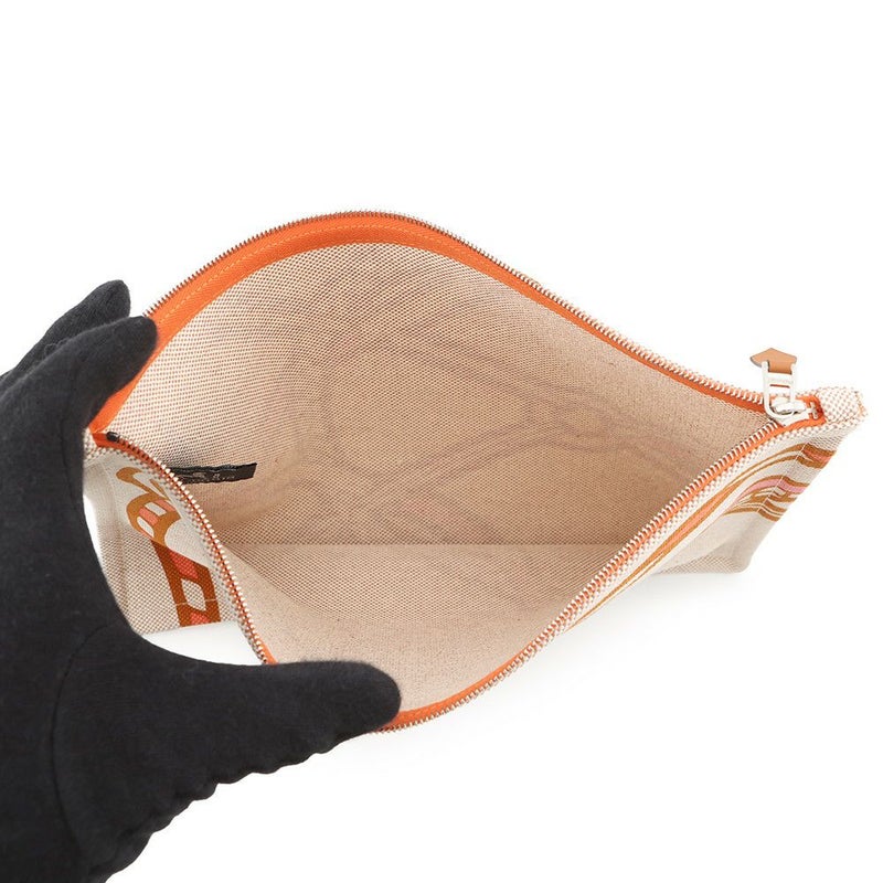 エルメス フラットポーチ トレサージュ マランGM HERMES 小物入れ 化粧ポーチ