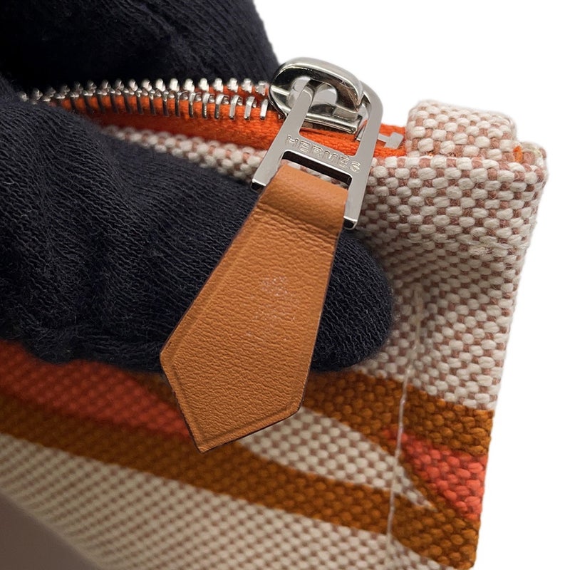 エルメス フラットポーチ トレサージュ マランGM HERMES 小物入れ 化粧ポーチ