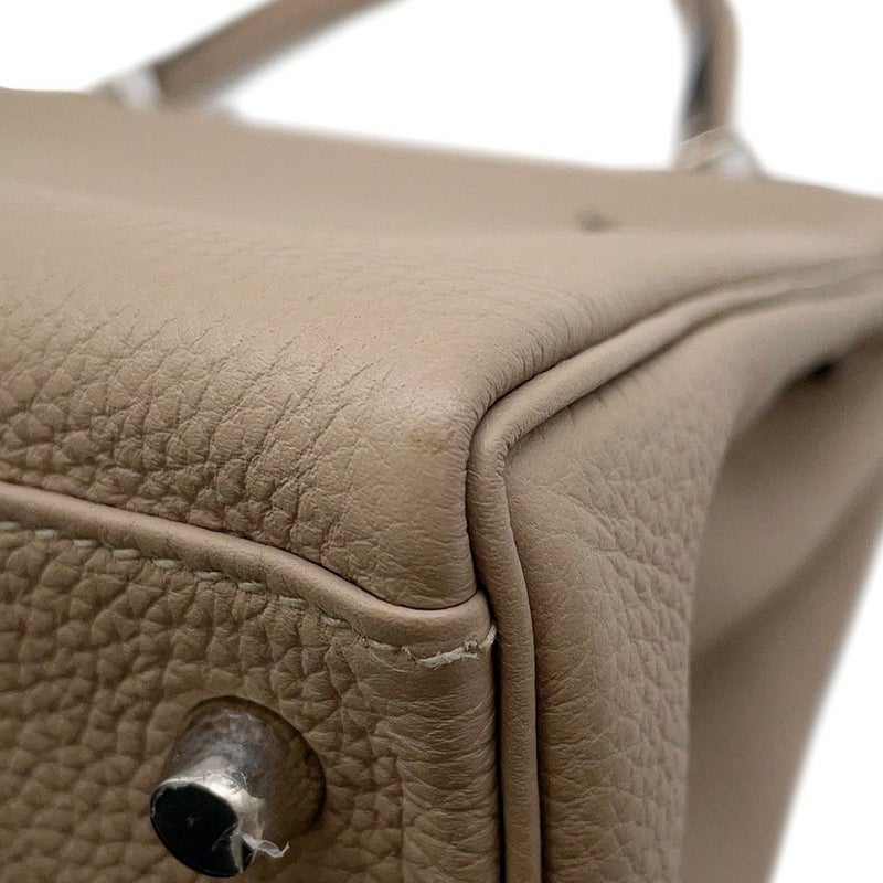 エルメス ハンドバッグ ケリー28 内縫い トゥルティエールグレー/シルバー金具 トゴ C刻印 2wayショルダー