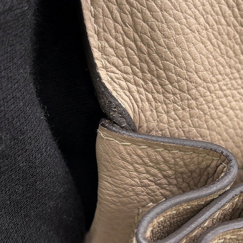 エルメス ハンドバッグ ケリー28 内縫い トゥルティエールグレー/シルバー金具 トゴ C刻印 2wayショルダー