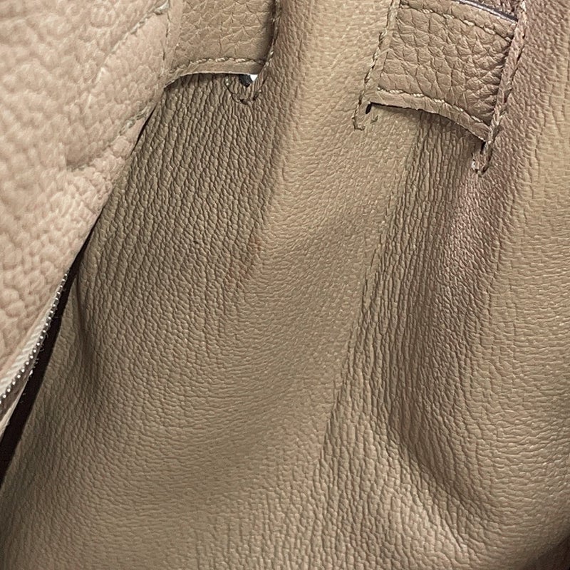 エルメス ハンドバッグ ケリー28 内縫い トゥルティエールグレー/シルバー金具 トゴ C刻印 2wayショルダー