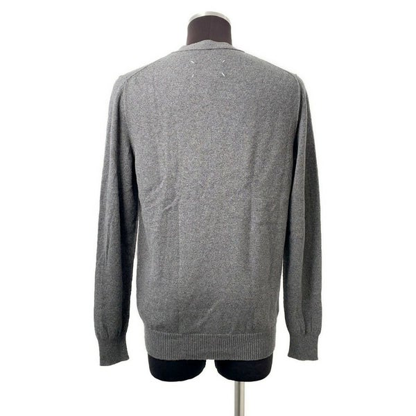 メゾンマルジェラ カーディガン Vネック カシミヤ メンズサイズL SI1HA0011S17783 Maison Margiela