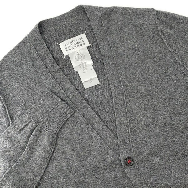 メゾンマルジェラ カーディガン Vネック カシミヤ メンズサイズL SI1HA0011S17783 Maison Margiela