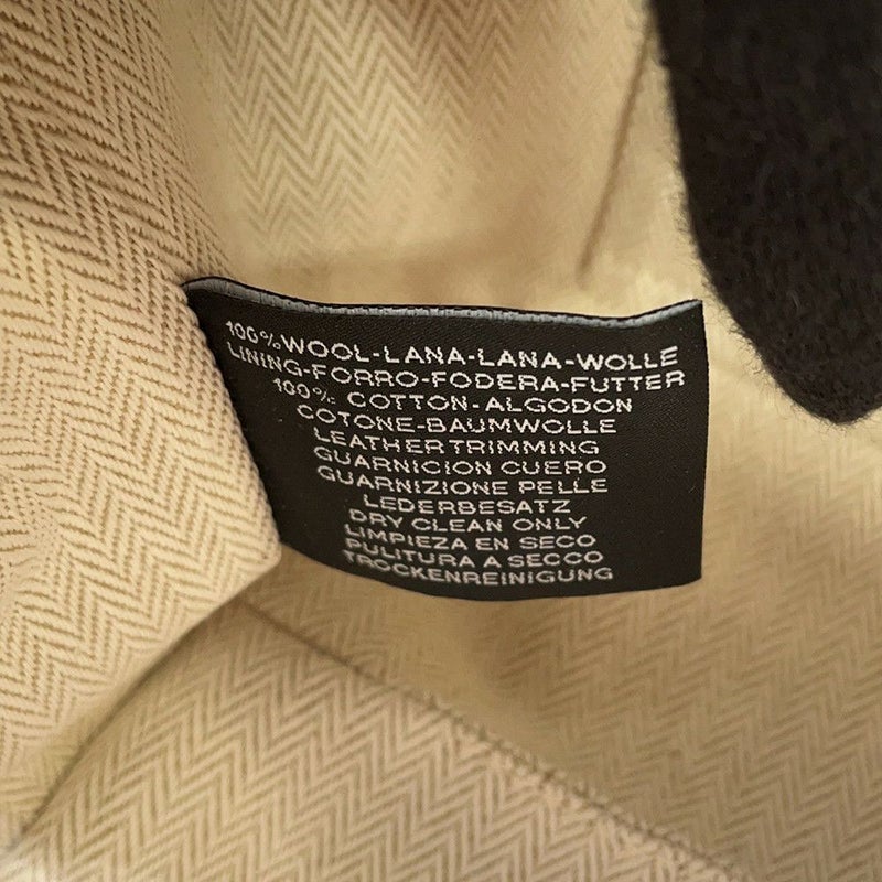 エルメス ポーチ ブリッド・ア・ブラックPM オカレ フォーヴ/シルバー金具 ウール HERMES ポーチ