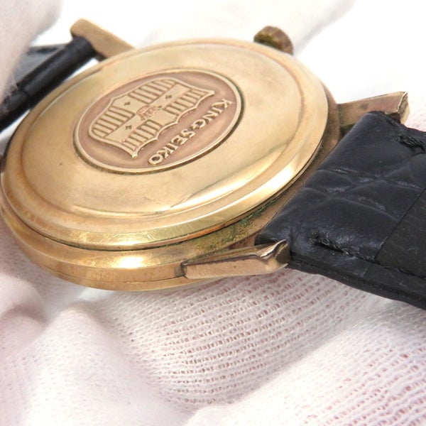 セイコー キングセイコー ファーストモデル アンティーク J14102E SEIKO 腕時計 ウォッチ ゴールド文字盤