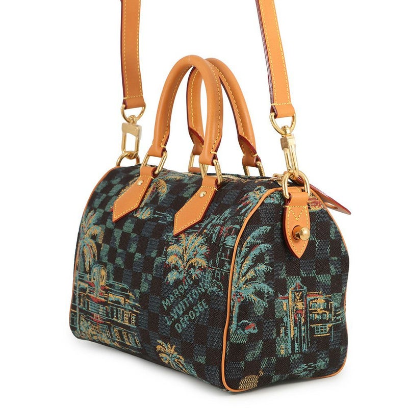 ルイヴィトン ハンドバッグ ダミエ・パームツリー スピーディ・バンドリエール25 N00225 LOUIS VUITTON 2way