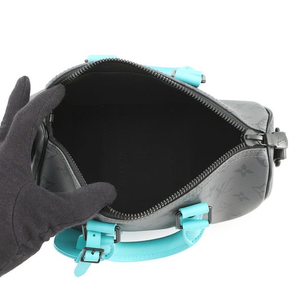 ルイヴィトン ハンドバッグ モノグラム・エクリプス リバース キーポル・バンドリエール 25 M11645 ヴィトン バッグ  メンズ 黒ブラック