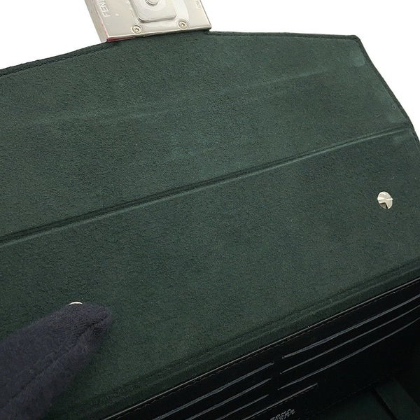 フェンディ ショルダーバッグ ソフトトランク バゲット レザー 7VA565 FENDI マークジェイコブスコラボ 黒