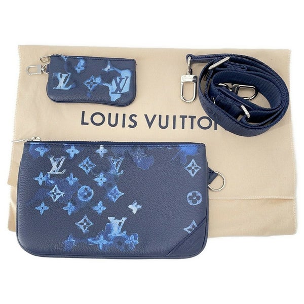 ルイヴィトン ショルダーバッグ モノグラム・ウォーターカラー トリオ・メッセンジャー M57840 LOUIS VUITTON ヴィトン バッグ