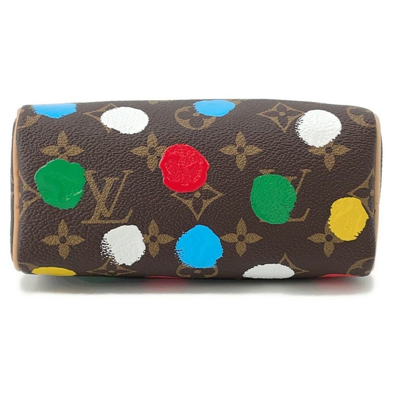 ルイヴィトン ハンドバッグ モノグラム/ペインティッド ドット LV X YK ナノ・スピーディ M81979 ヴィトン 2way 草間彌生