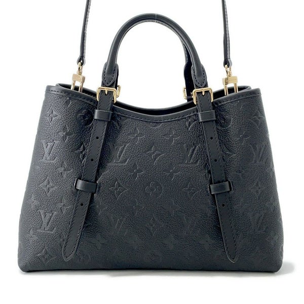 ルイヴィトン ハンドバッグ モノグラム・アンプラント バビロン・トートPM M11393 2wayショルダーバッグ 黒 ブラック
