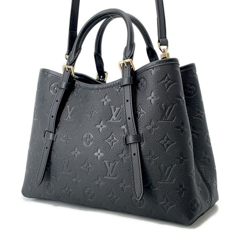 ルイヴィトン ハンドバッグ モノグラム・アンプラント バビロン・トートPM M11393 2wayショルダーバッグ 黒 ブラック