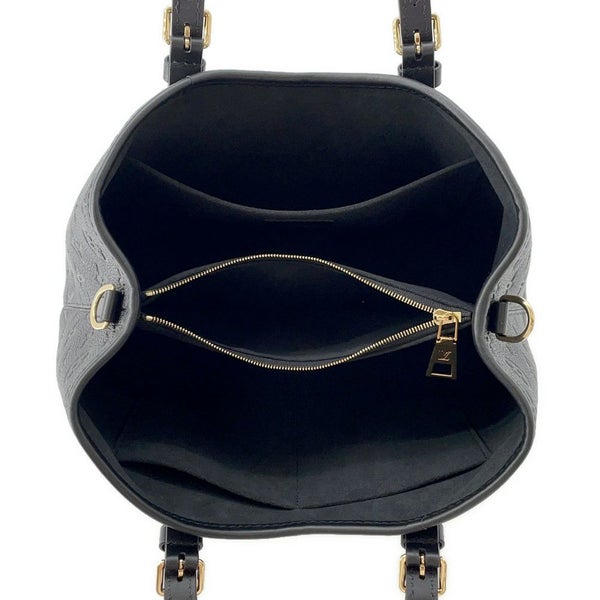 ルイヴィトン ハンドバッグ モノグラム・アンプラント バビロン・トートPM M11393 2wayショルダーバッグ 黒 ブラック