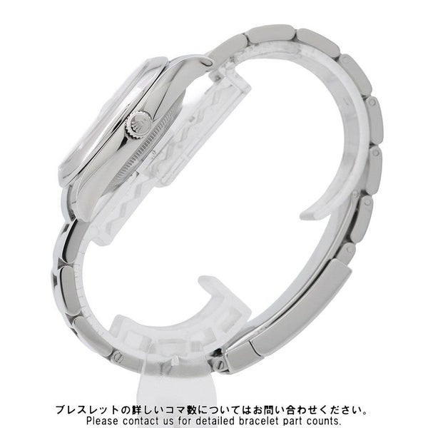 ロレックス オイスターパーペチュアル デイト 115200 ランダムシリアル ルーレット シルバー文字盤