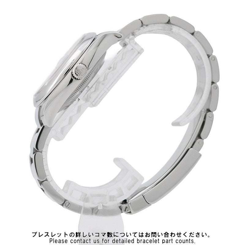 ロレックス オイスターパーペチュアル デイト 115200 ランダムシリアル ルーレット シルバー文字盤