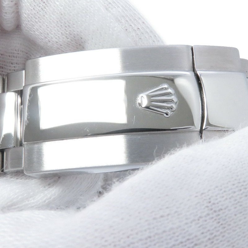 ロレックス オイスターパーペチュアル デイト 115200 ランダムシリアル ルーレット シルバー文字盤