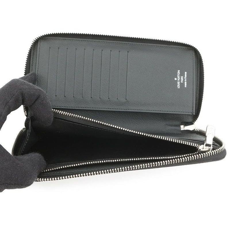 ルイヴィトン 長財布 ダミエ・グラフィット ジッピーウォレット・ヴェルティカル N63095 メンズ 黒