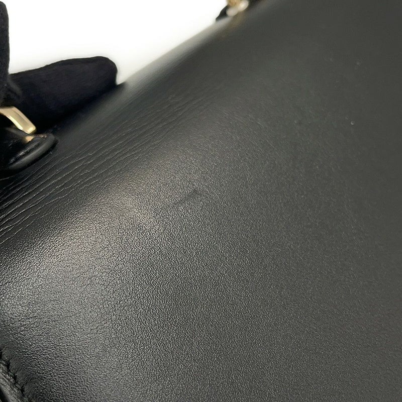 グッチ ハンドバッグ バンブー 1947 トップハンドルバッグ スモール 827815 GUCCI 2wayショルダーバッグ 黒