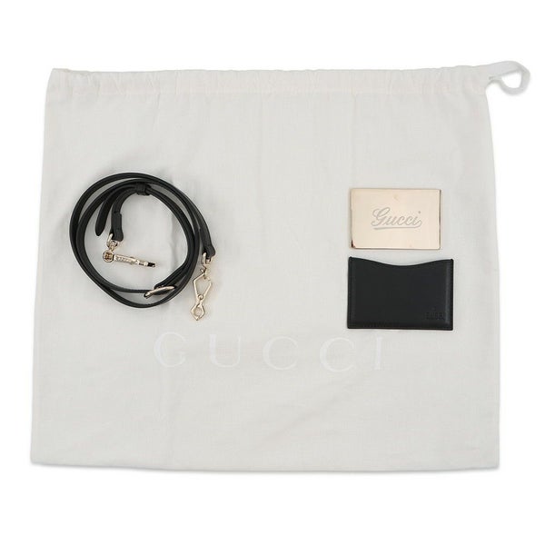 グッチ ハンドバッグ バンブー 1947 トップハンドルバッグ スモール 827815 GUCCI 2wayショルダーバッグ 黒