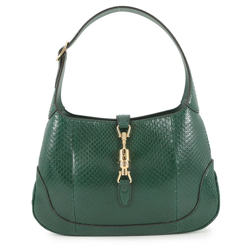 グッチ ショルダーバッグ ジャッキー ホーボーバッグ ミディアム パイソン 550152 GUCCI バッグ ワンショルダー