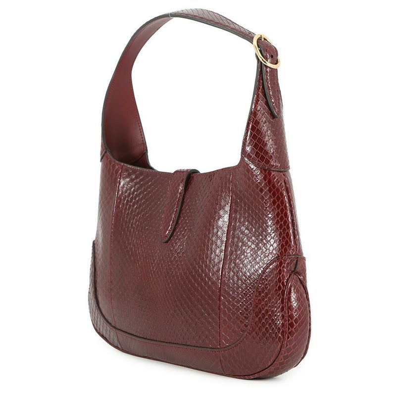 グッチ ショルダーバッグ ジャッキー ホーボーバッグ ミディアム パイソン 550152 GUCCI バッグ ワンショルダー