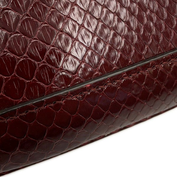 グッチ ショルダーバッグ ジャッキー ホーボーバッグ ミディアム パイソン 550152 GUCCI バッグ ワンショルダー