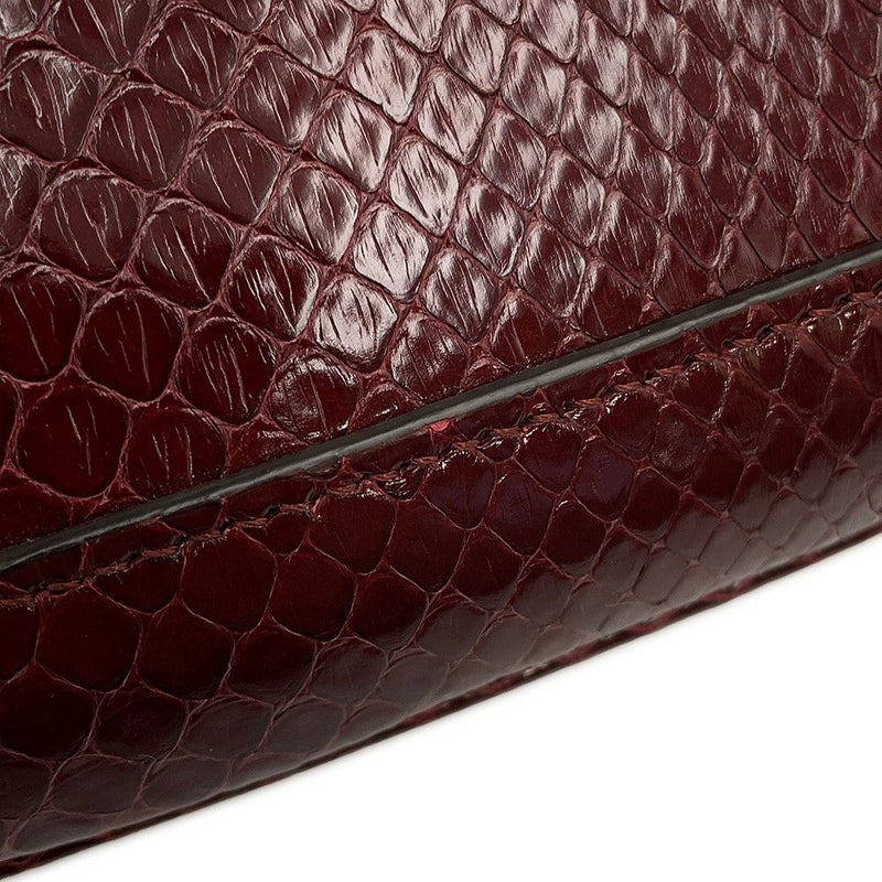 グッチ ショルダーバッグ ジャッキー ホーボーバッグ ミディアム パイソン 550152 GUCCI バッグ ワンショルダー